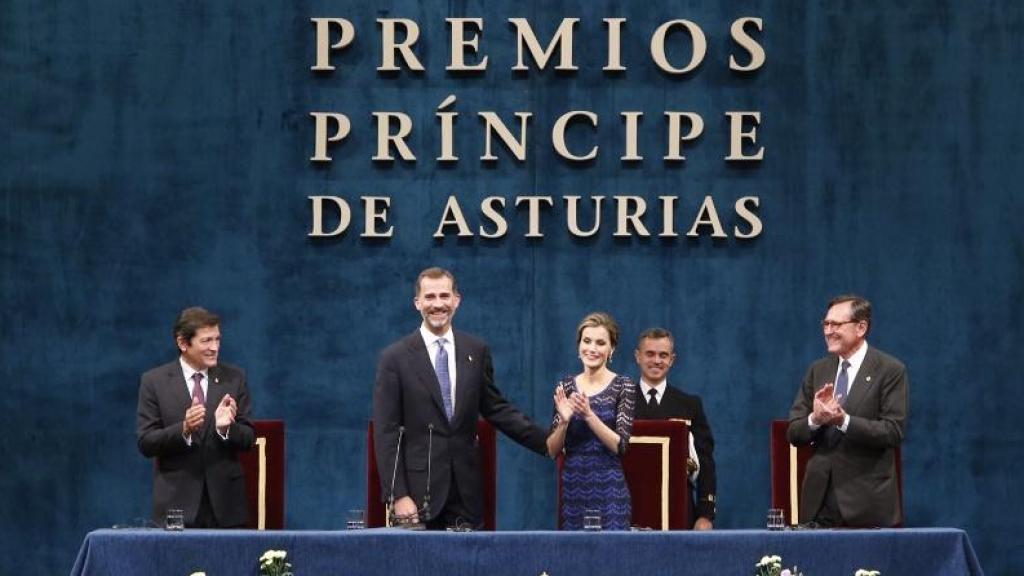 Felipe VI y Letizia en la gala de 2014.