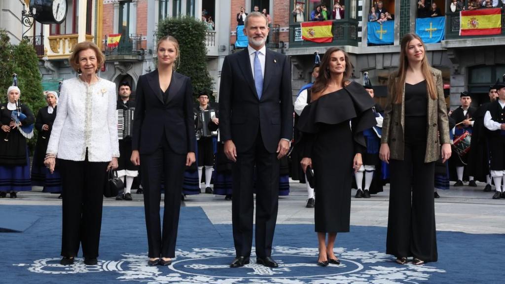 La Familia Real en los Premios Princesa de Asturias 2024.
