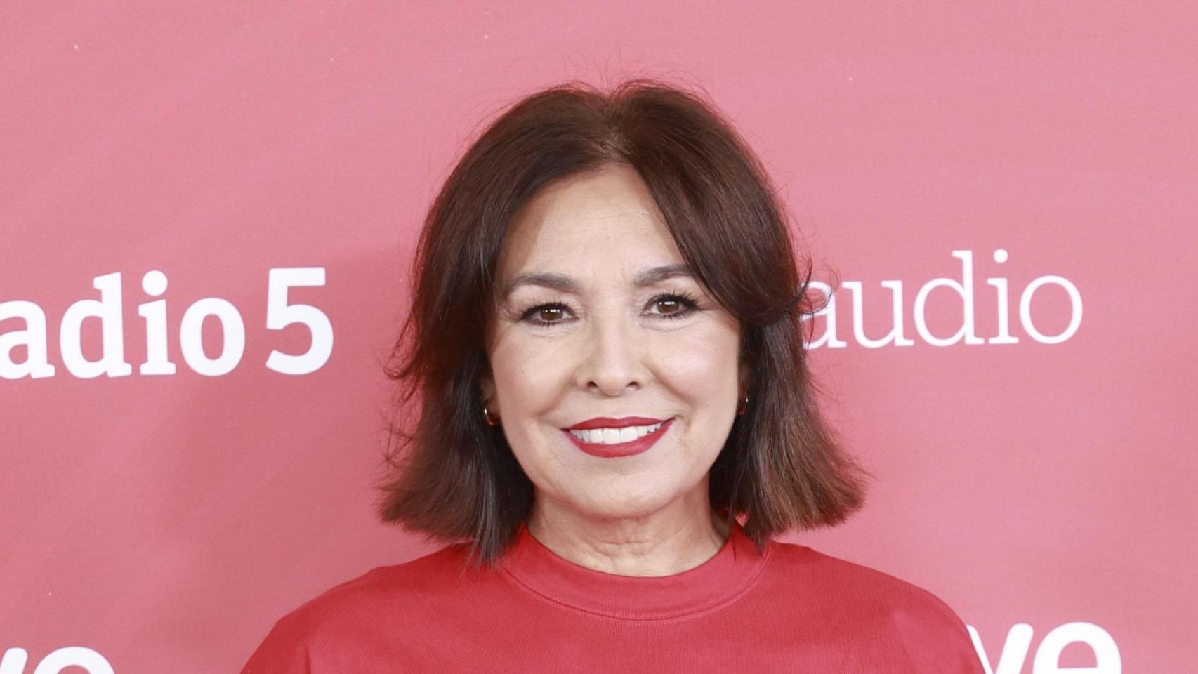 Isabel Gemio en la presentación de su nuevo programa de radio.