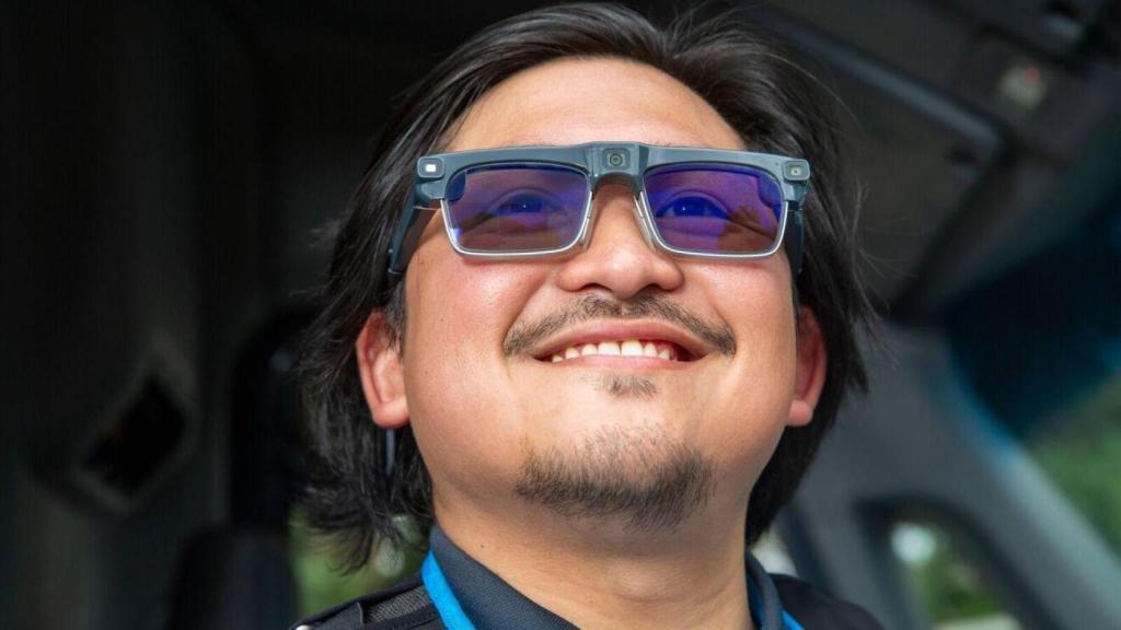 Prototipo de gafas inteligentes de Amazon para repartidores