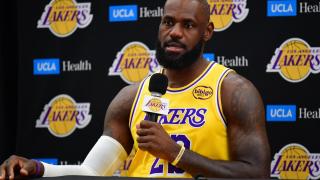 El delantero de Los Ángeles Lakers, LeBron James