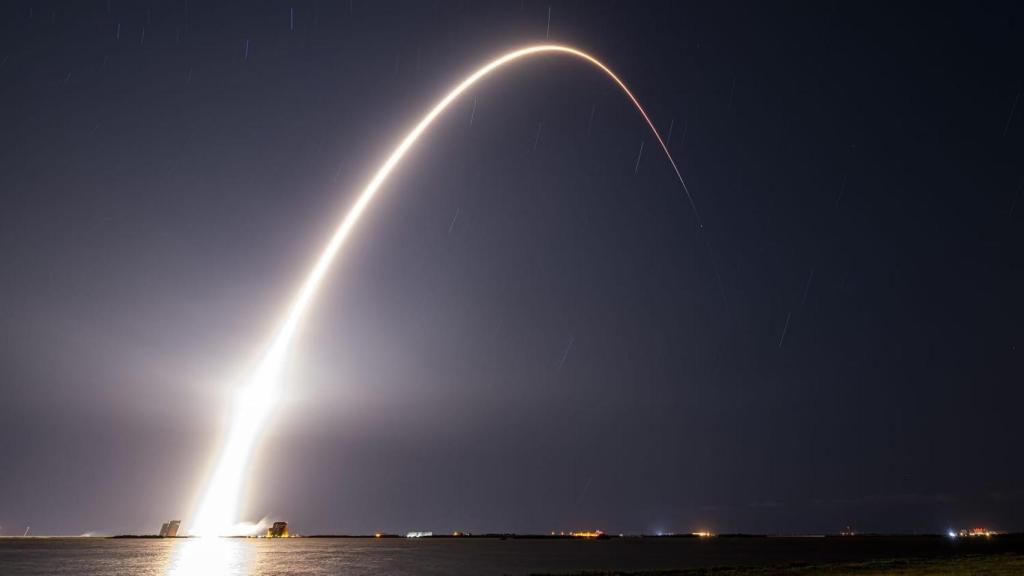 Lanzamiento del satélite Spainsat NG II a bordo de un cohete Falcon 9