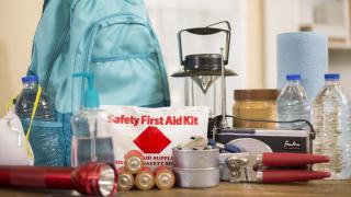 Un ejemplo de kit de emergencia.