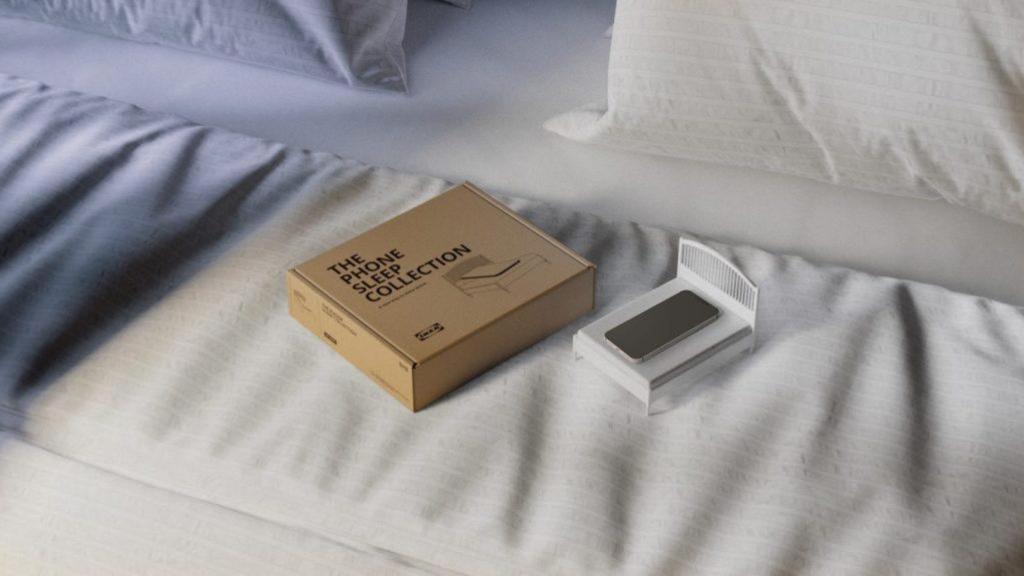 Cama de IKEA para el móvil