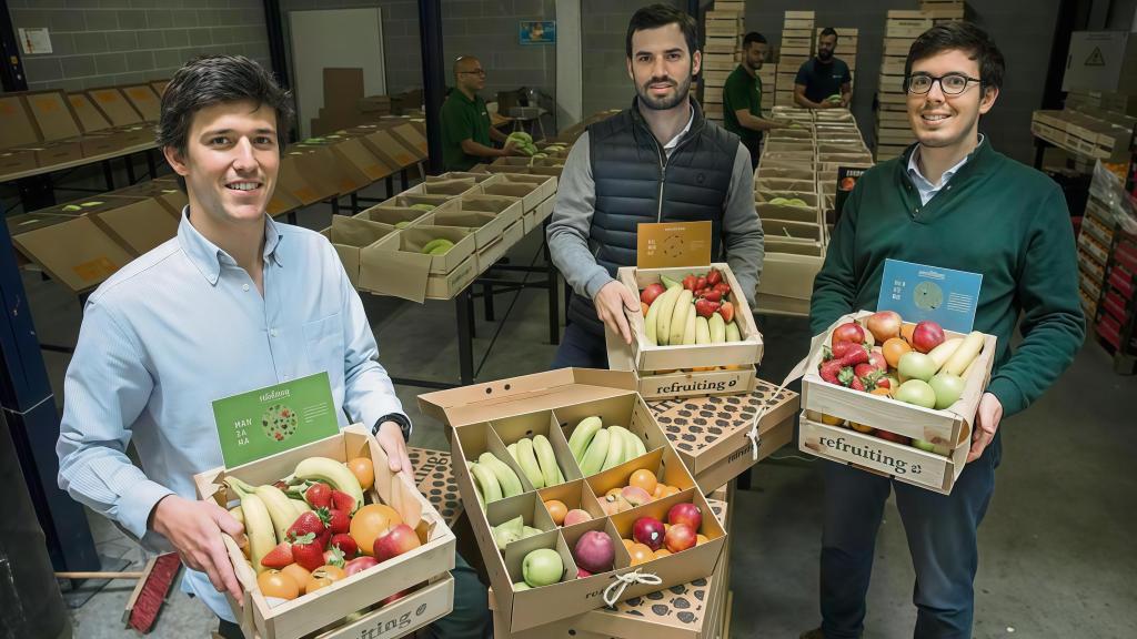 Fernando Oriol, Felipe Ojeda, Ramón Casals, cofundadores de 'Refruiting'
