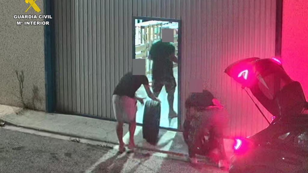 Imagen robo en Alcalá del Júcar.