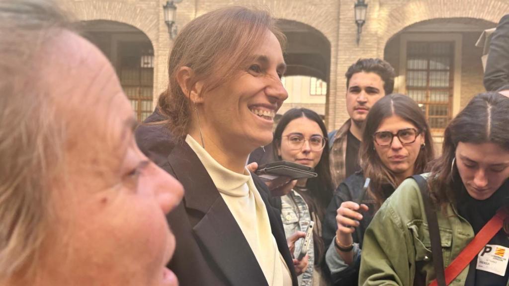 Mónica García en Zaragoza.