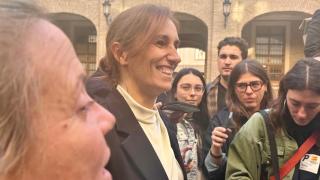 Mónica García en Zaragoza.