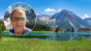 Pilar, gallega que vive en Arosa, un pueblo de Los Alpes en Suiza