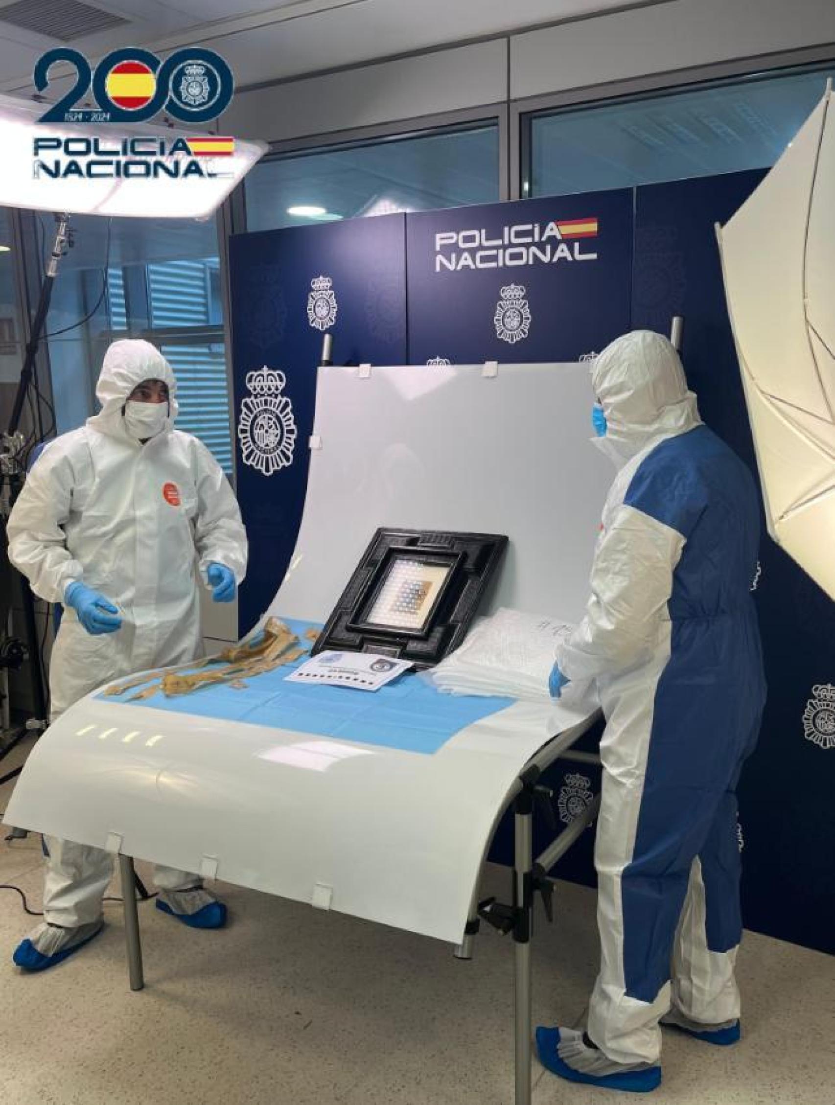 La Policía Nacional localiza el Picasso desaparecido.