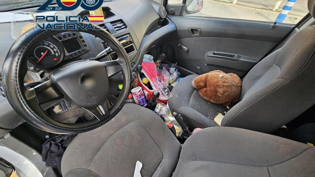 Imagen del interior del vehículo