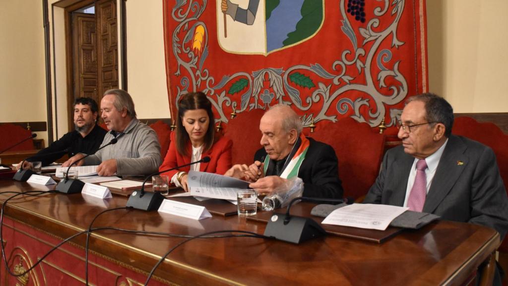 Firma del hermanamiento entre Zamora y la ciudad palestina Beit Jala