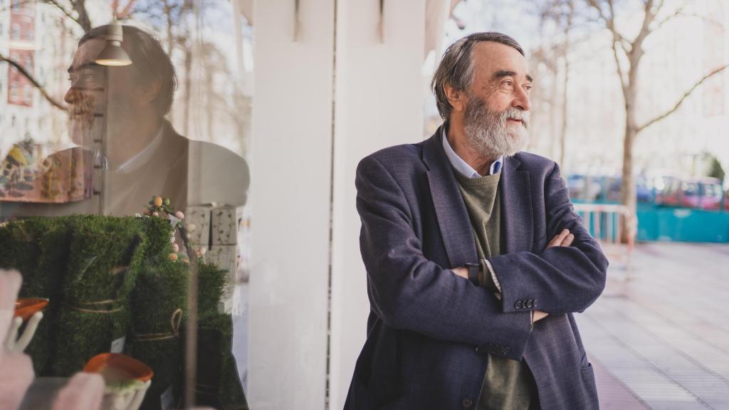 Pedro García Cuartango durante la entrevista con EL ESPAÑOL.