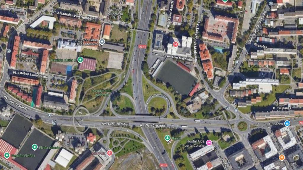 Cortes de tráfico en A Coruña por las obras de Alfonso Molina:.