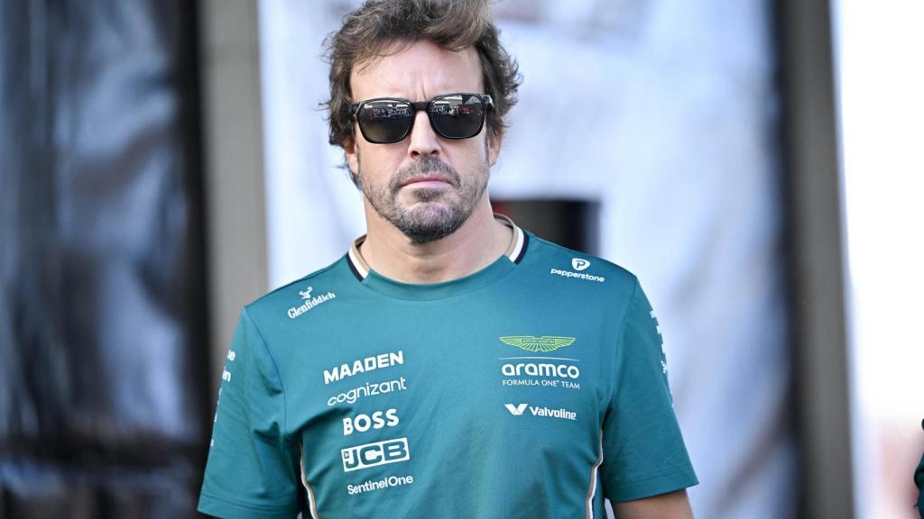 Fernando Alonso, durante el Gran Premio de Estados Unidos.