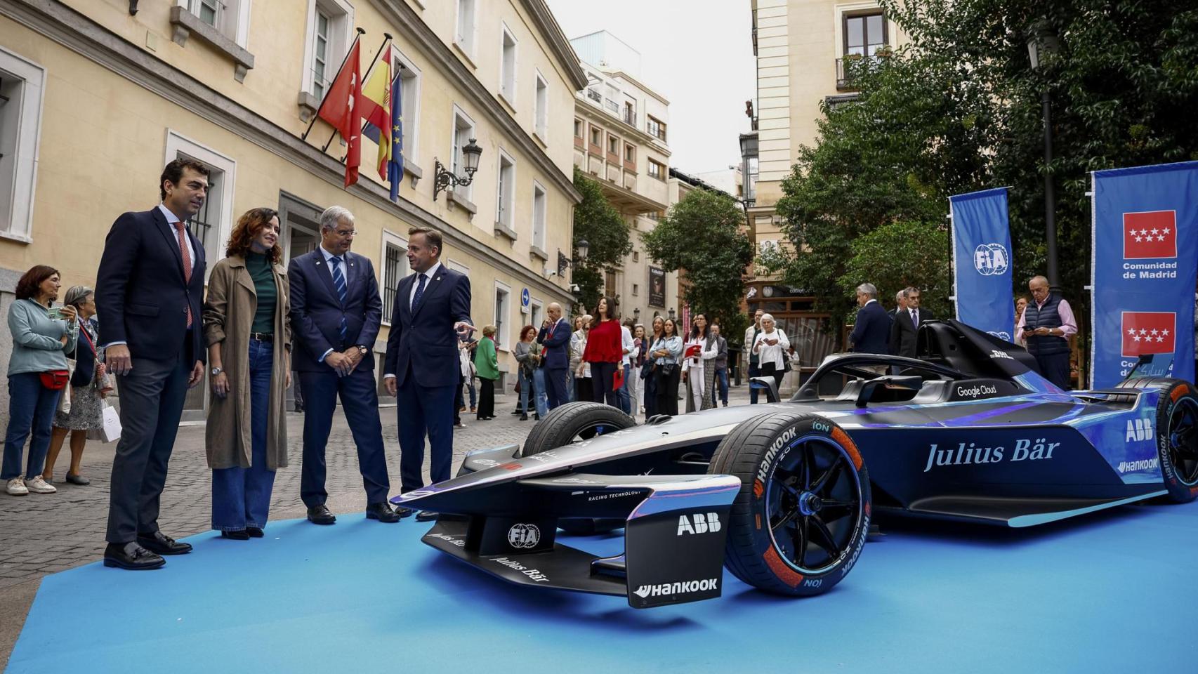 Isabel Díaz Ayuso en la presentación del Madrid E-Prix 2026 de Fórmula E