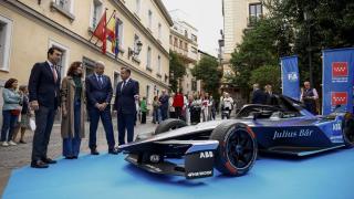 Isabel Díaz Ayuso en la presentación del Madrid E-Prix 2026 de Fórmula E