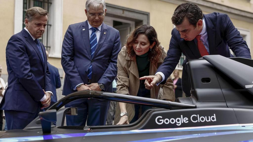Isabel Díaz Ayuso en la presentación del Madrid E-Prix 2026 de Fórmula E