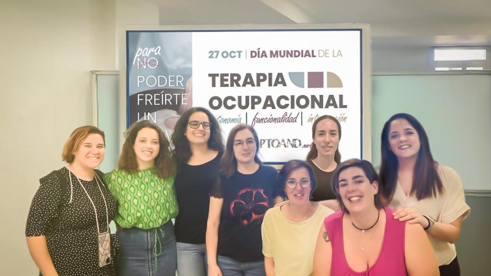 La junta directiva del Colegio Profesional de Terapeutas Ocupacionales de Andalucía