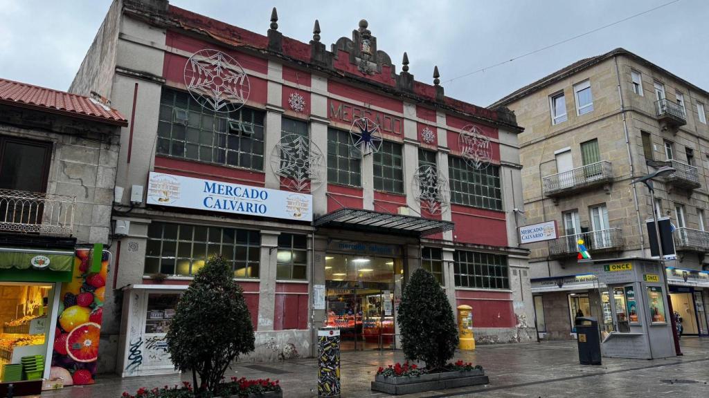 Mercado de O Calvario, en Vigo