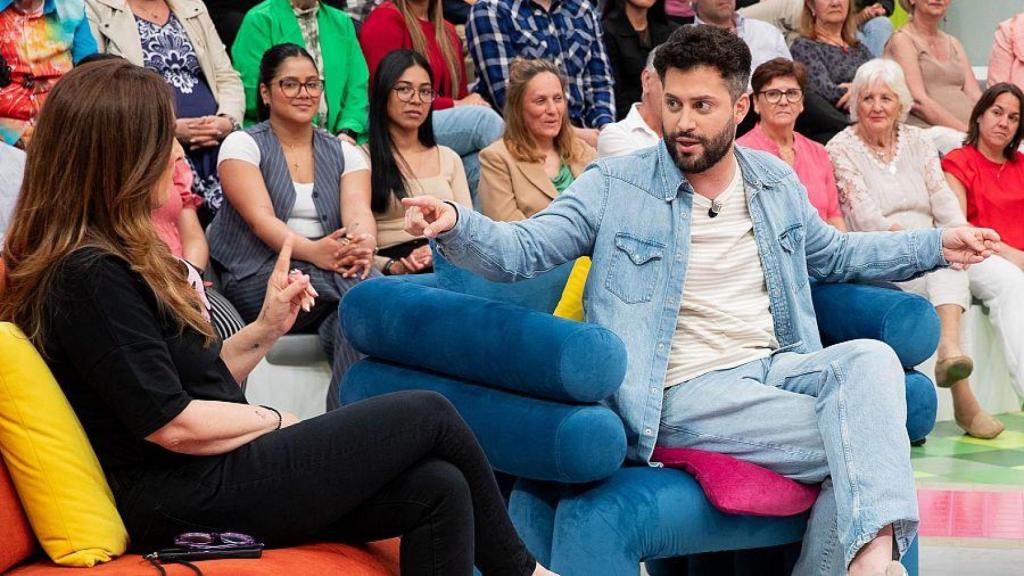 Javier de Hoyos, en 'La familia de la tele'.