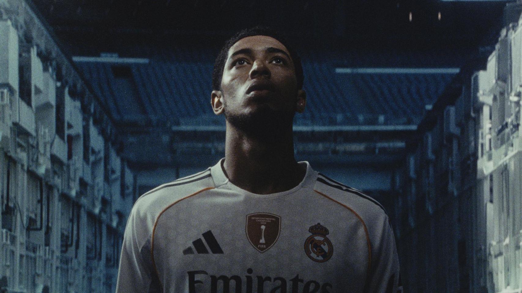 Jude Bellingham, en el anuncio de Adidas y el Real Madrid