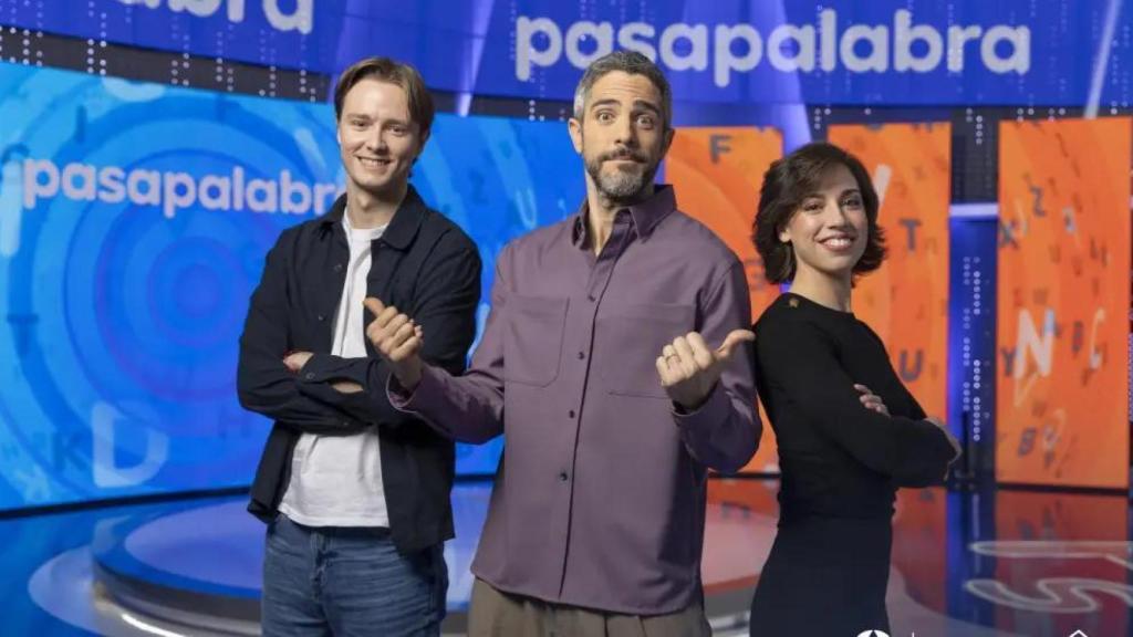 Manu Pascual, Roberto Leal y Rosa Rodríguez.