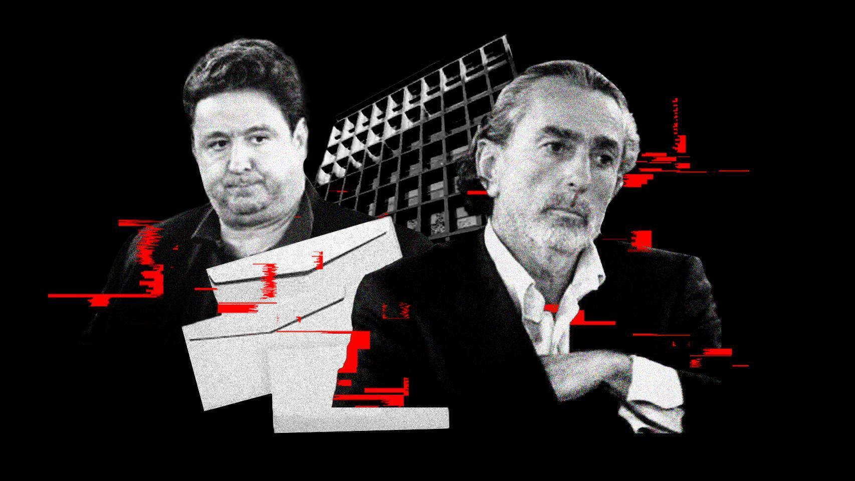 José Luis Peñas, el hombre que le delató, y Francisco Correa.