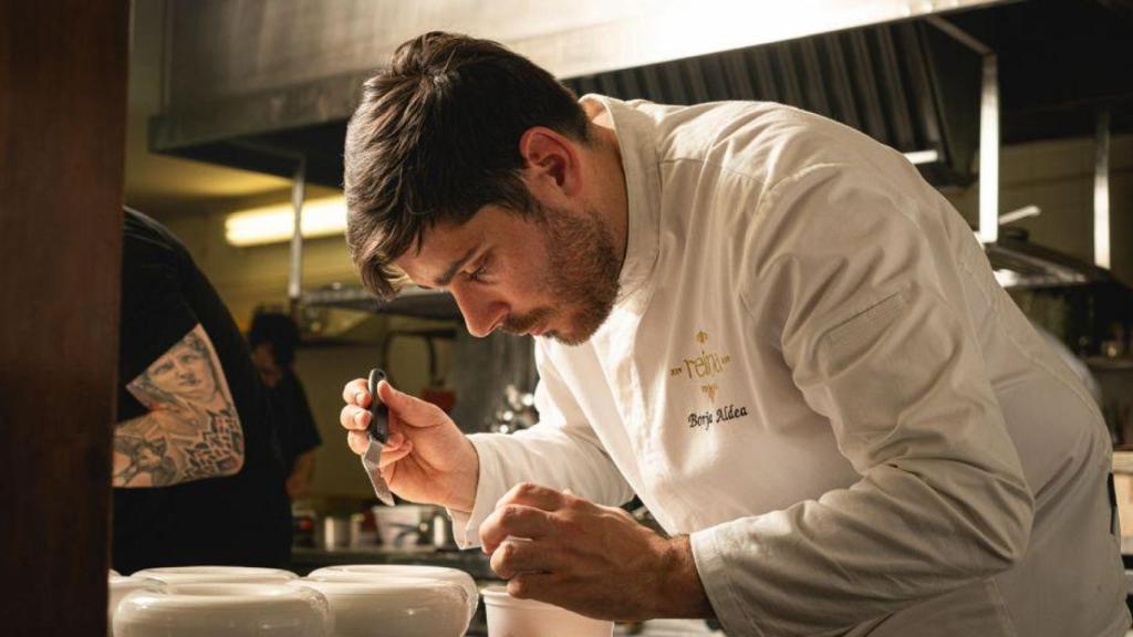 Aldea durante una elaboración