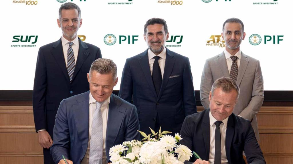 Firma en París del acuerdo para llevar el décimo torneo ATP Masters 1.000 a Arabia Saudí