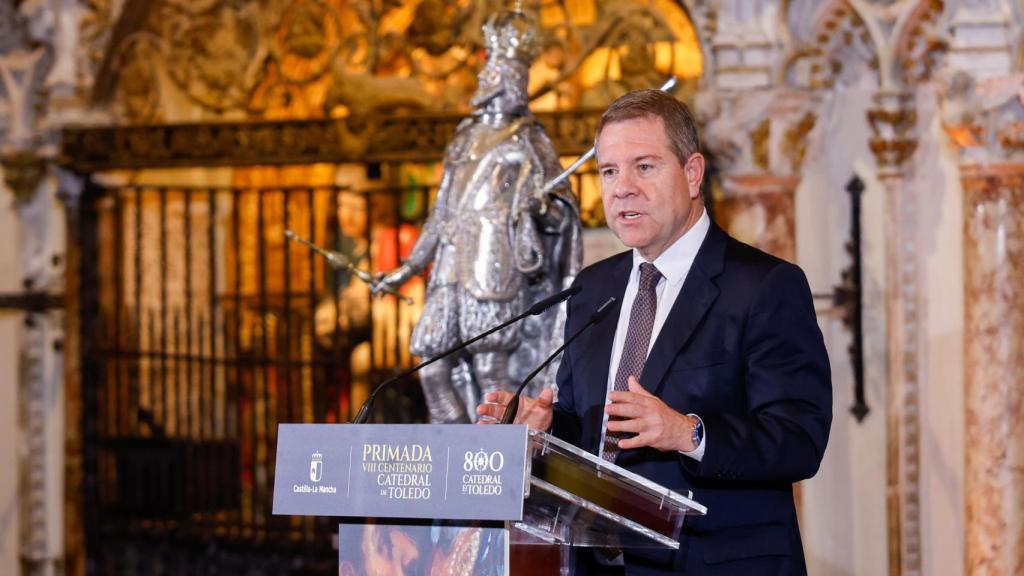 El presidente de Castilla-La Mancha, Emiliano García-Page.