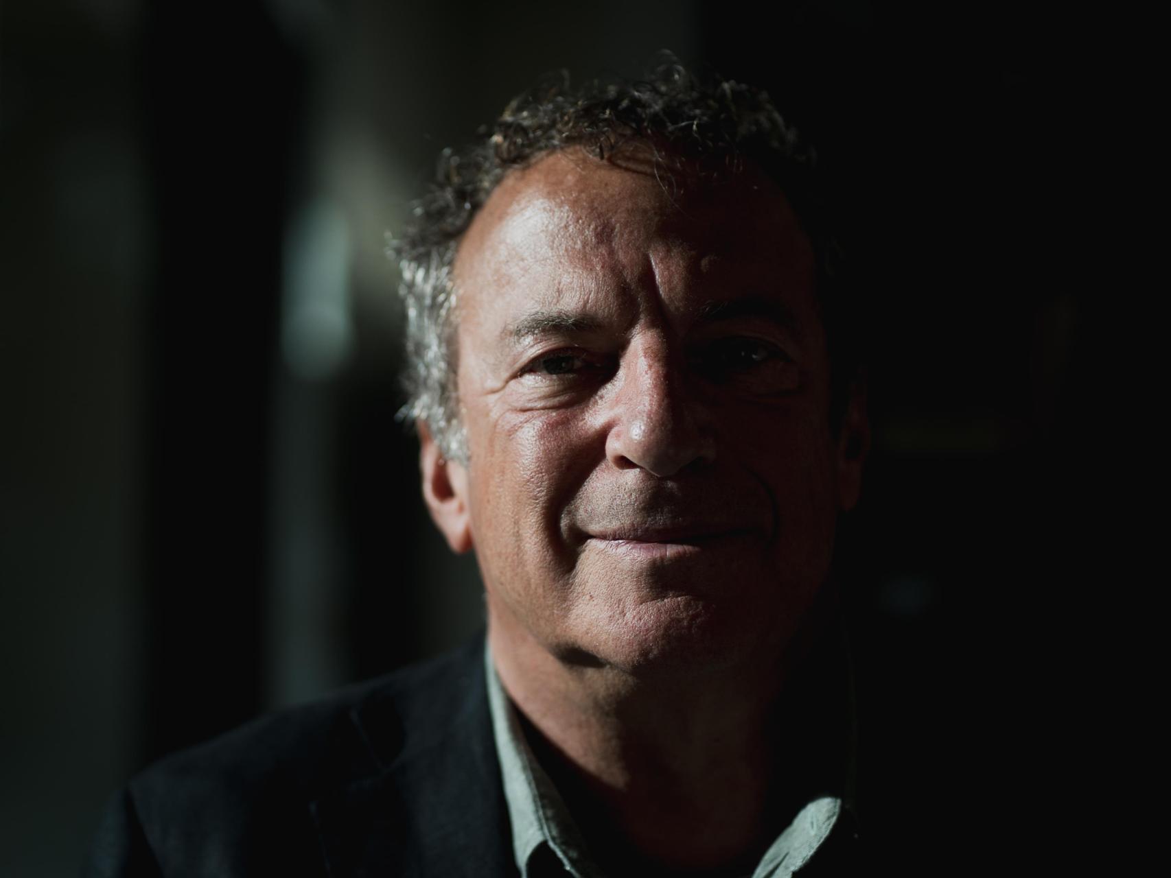 Tim Weiner, retratado en Madrid.