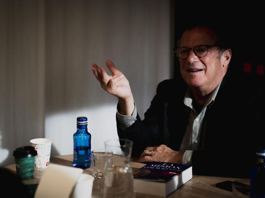 Tim Weiner, durante la entrevista realizada en Madrid.