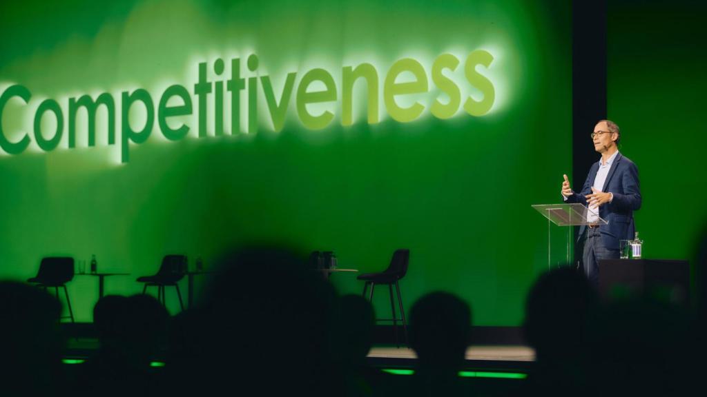 Laurent Bataille, vicepresidente ejecutivo para las Operaciones en Europa, durante el Innovation Summit Copenhagen 2025