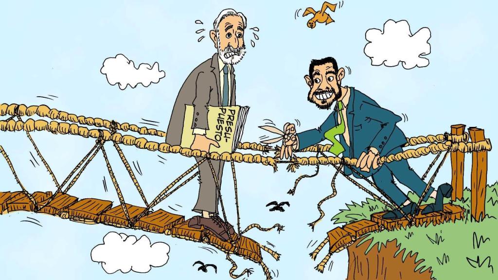 La polémica del asesor ha hecho estallar los puentes entre PP y Vox en Aragón.