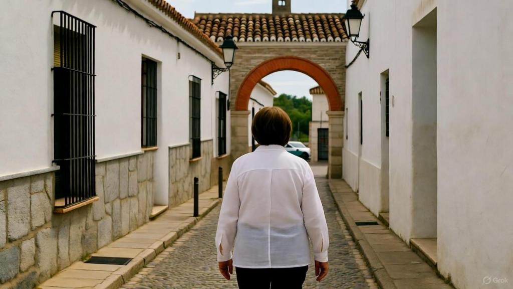 Imagen de una jubilada.