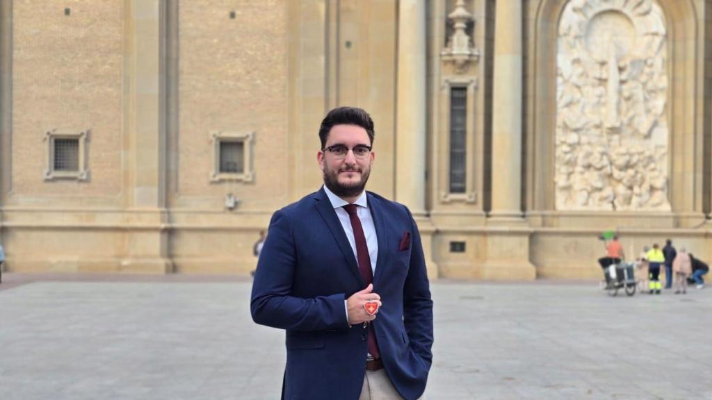 Ricardo Pacheco, banquero suizo que trabaja en Zaragoza.