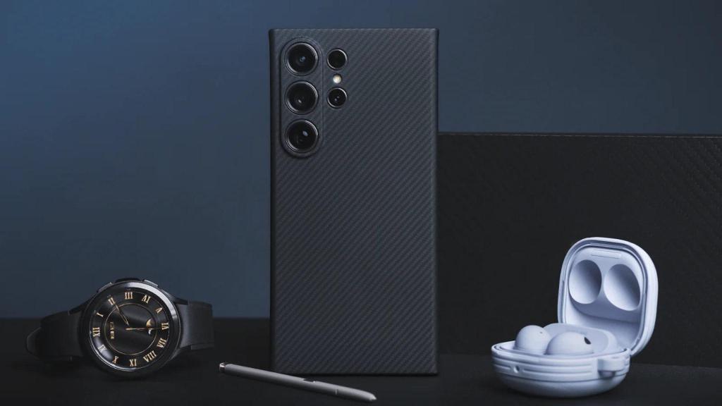 Samsung Galaxy S26 Ultra con una funda no oficial