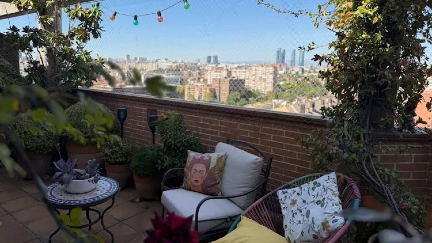 Una de las terrazas ofertadas en Cocopool en Madrid.