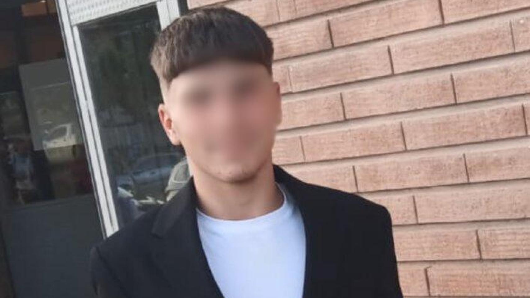 Daniel Quintana, el menor de 15 años que se suicidó en julio, en Lleida.