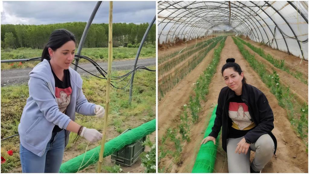 Clara Sarramián, agricultora riojana.