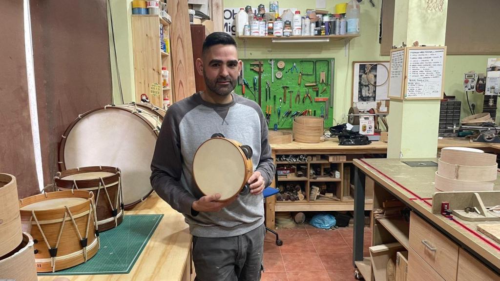 Miguel Rivas, artesano vigués.