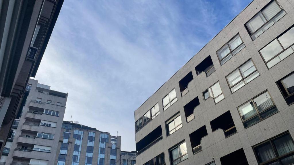 Cielo de Vigo a 24 de octubre de 2025.