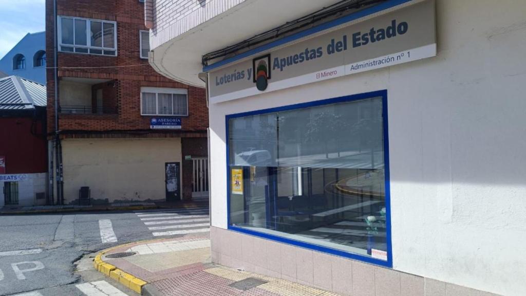 Administración de Fabero que ha dado el premio en el Sorteo del Euromillones