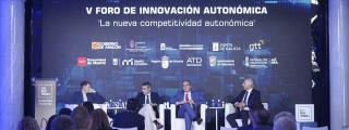 Una de las mesas redondas de la quinta edición del Foro Autonómico de DISRUPTORES.
