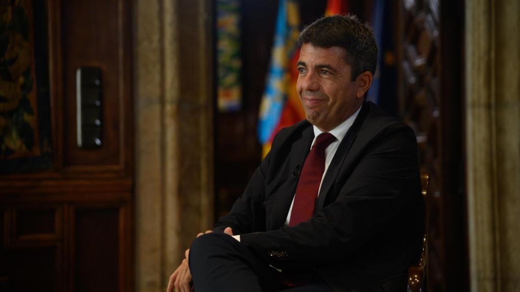 Carlos Mazón, en su despacho.