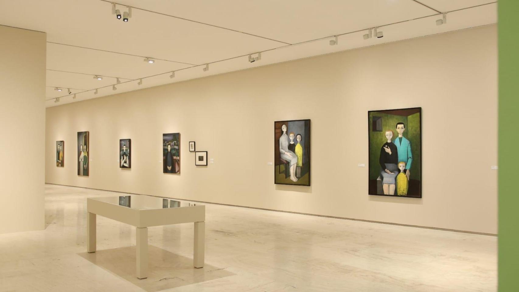 Cuadros de Juana Francés en el MACA. EE