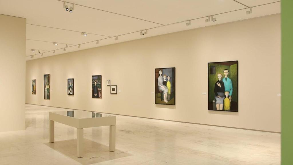 Cuadros de Juana Francés en el MACA. EE