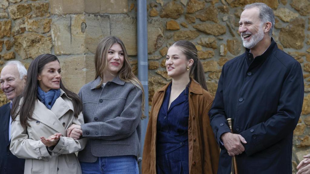 La visita de la Familia Real a Valdesoto, Premio Ejemplar de Asturias 2025, ha tenido lugar este sábado, 25 de octubre.