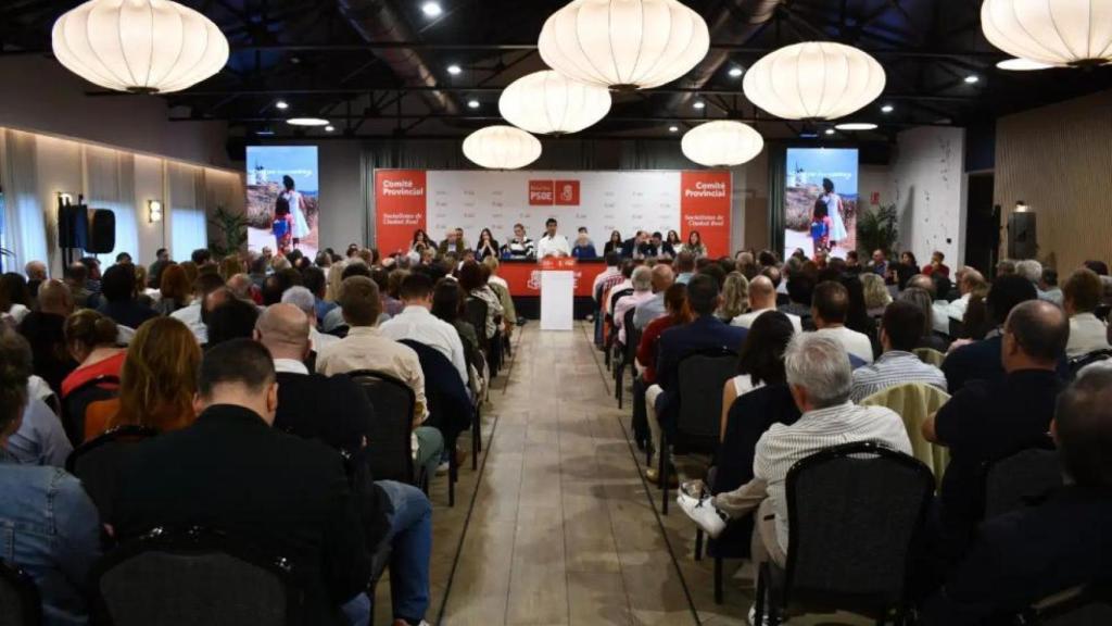 Comité Provincial del PSOE de Ciudad Real. Foto: PSOE.